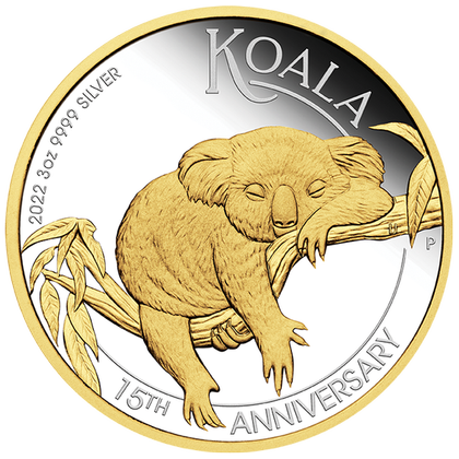 Koala Poz Acana Rocznica Uncje Srebra Proof Srebrne Monety