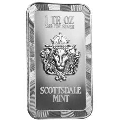 Sztabka Scottsdale Mint - When is Halloween? kolorowana 1 uncja Srebra 2025
