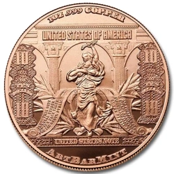 $10 Banknote 1 uncja Miedzi