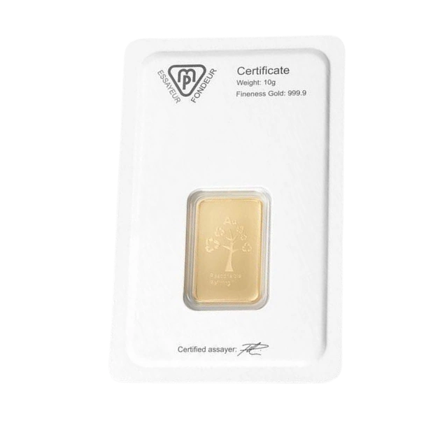 Sztabka Metalor 10 gramów Złota