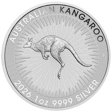 Australijski Kangur 1 uncja Srebra 2026