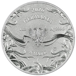 Germania Mint: Norns - Werdanda 1 uncja Srebra 2026