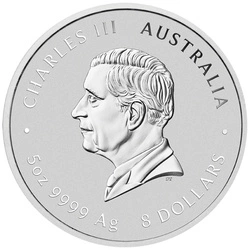 Perth Mint: Lunar III - Rok Węża 5 uncji Srebra 2025