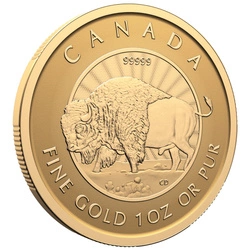 Canada: Our Purest Bison 1 uncja Złota 2026 Reverse Proof