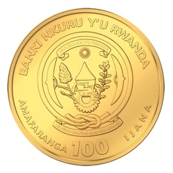 Rwanda: Sporting Ounce - Cycling 1 uncja Złota 2025