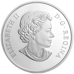 Nature's Impressions: Niedźwiedź Polarny 1 uncja Srebra 2017 Proof