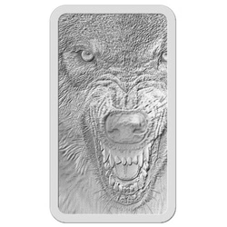 Sztabka Pamp American Wolf 10 uncji Srebra