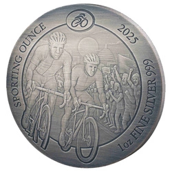 Rwanda: Sporting Ounce - Zestaw 3 monet 1 uncja Srebra 2025