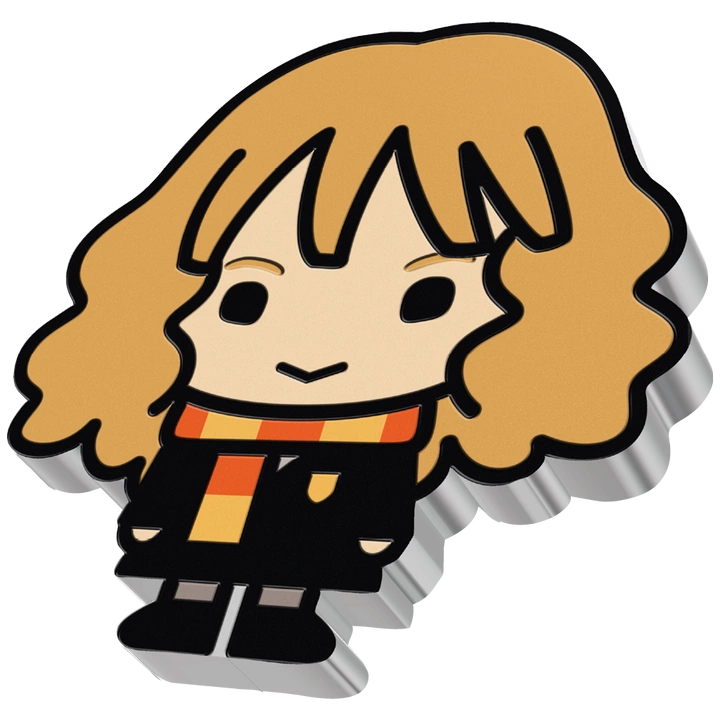 Niue: Harry Potter - Hermione Chibi Coin kolorowany 1 uncja Srebra 2020 Proof