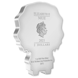 Niue: The Lord of the Rings - Aragorn Chibi Coin kolorowany 1 uncja Srebra 2021 Proof