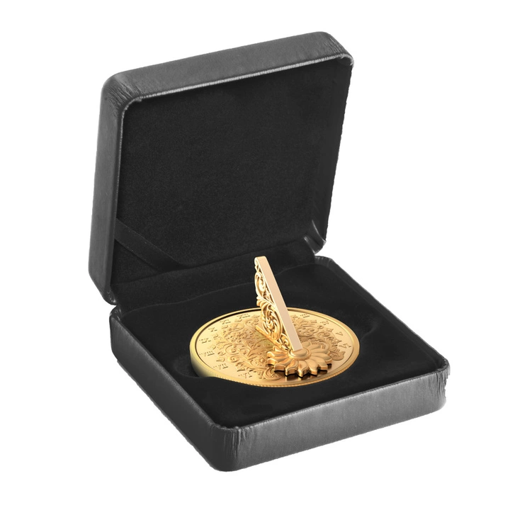 Canada: The Gilded Sundial pozłacany 1 uncja Srebra 2025 Proof
