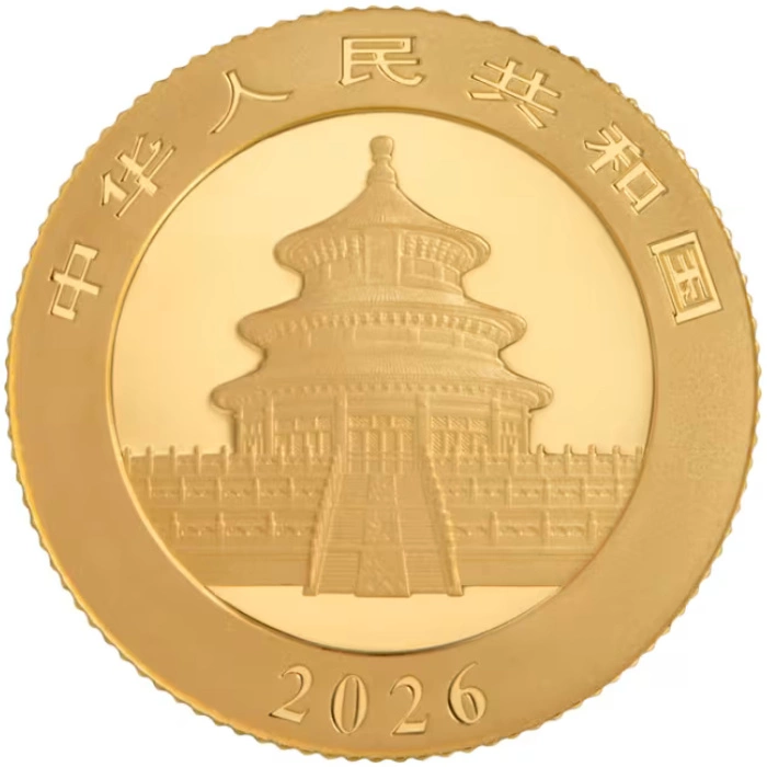 Chińska Panda 3 gramy Złota 2026