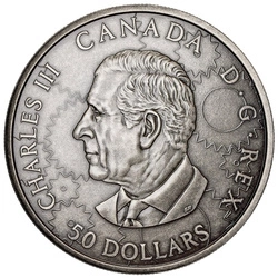 Canada: A Whimsical Tale - Steam Locomotive 3 uncje Srebra 2025 Antiqued Coin