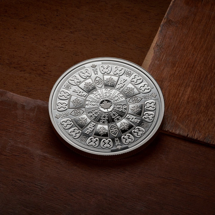 Canada: Commemorating Black History - Adinkra Symbols 1 uncja Srebra 2026 Proof