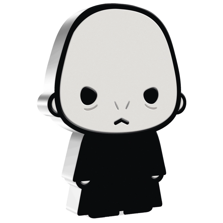 Niue: Harry Potter - Voldemort Chibi Coin kolorowany 1 uncja Srebra 2021 Proof