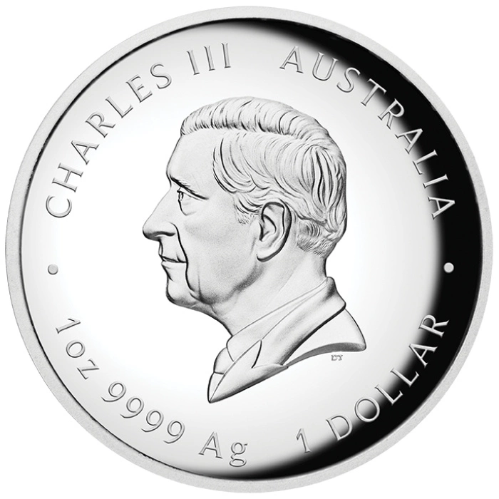 Perth Mint: Lunar III - Rok Konia 1 uncja Srebra 2026 Proof High Relief