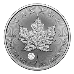 Kanadyjski Liść Klonowy Treasured 1 uncja Srebra 2026 Celebration Privy Mark