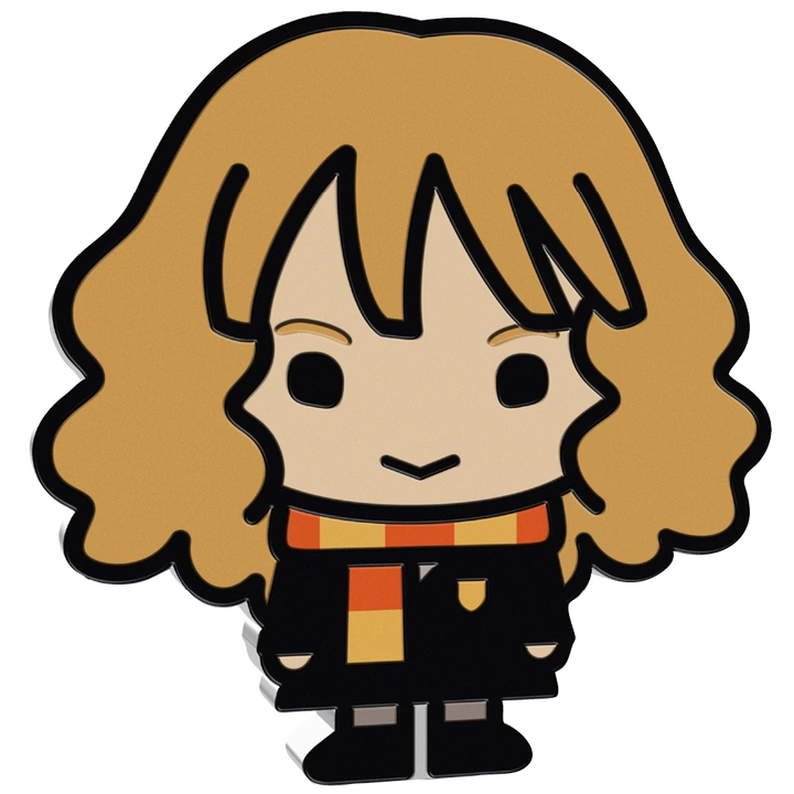 Niue: Harry Potter - Hermione Chibi Coin kolorowany 1 uncja Srebra 2020 Proof