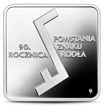 90. rocznica powstania Znaku Rodła 10 zł Srebro 2022 Proof