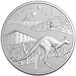 RAM: Kangaroo Series - Bush Capital 1 uncja Srebra 2025