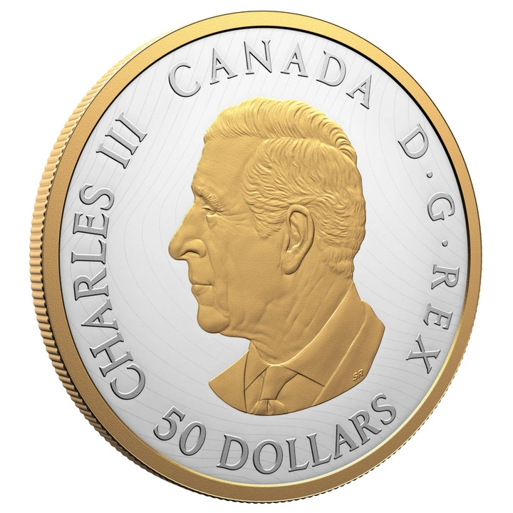 Canada: Peace Dollar pozłacany $50 Srebro 2026 Proof
