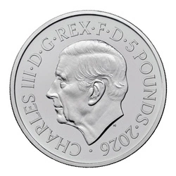 The Royal Tudor Beasts: The Queen’s Lion £5 Miedzionikiel 2026