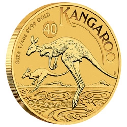 Australijski Kangur 1/4 uncji Złota 2026