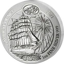Rwanda: Nautical Ounce - Sedov 1 uncja Srebra 2021