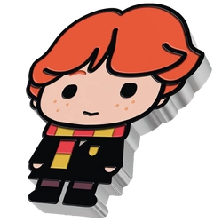 Niue: Harry Potter - Ron Weasley Chibi Coin kolorowany 1 uncja Srebra 2020 Proof