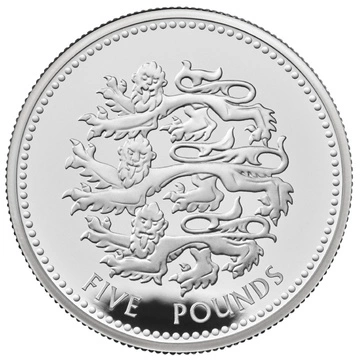 Pride of England £5 Srebro 2023 Proof