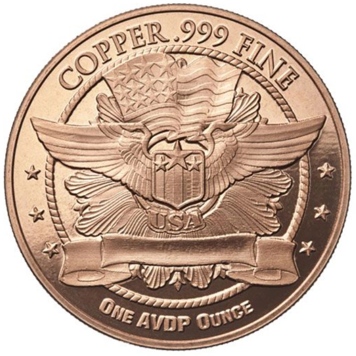 Liberty Head 1 uncja Miedzi