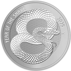 Pamp: Year of the Snake 1 uncja Srebra 2025 Round