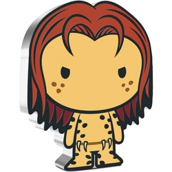 Niue: DC Comics - Cheetah Chibi Coin kolorowany 1 uncja Srebra 2021 Proof