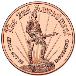 2nd Amendment Minuteman 1 uncja Miedzi