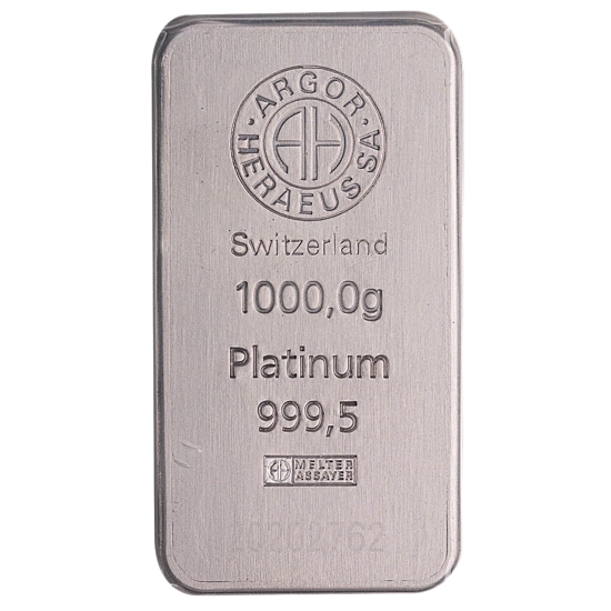 Sztabka Platyny 1000 gramów