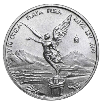 Mexican Libertad 1/10 uncji Srebra 2022