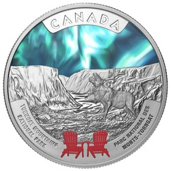 Canada’s National Parks - Torngat Moutains National Park kolorowany 1 uncja Srebra 2026 Proof