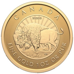 Canada: Our Purest Bison 1 uncja Złota 2026 Reverse Proof