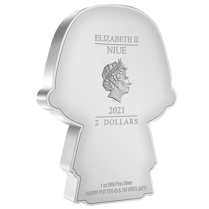 Niue: Harry Potter - Voldemort Chibi Coin kolorowany 1 uncja Srebra 2021 Proof