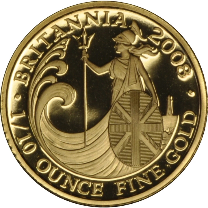 Britannia 1/10 uncji Złota 2008 Proof