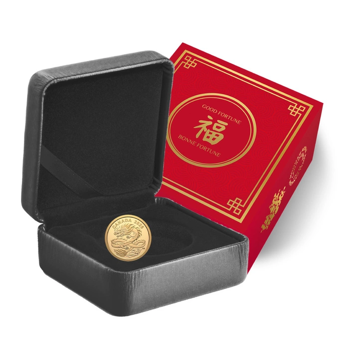 Canada: Lucky Dragon $8 Złoto 2026 Proof