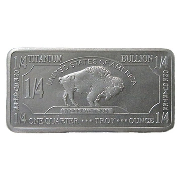 Sztabka Buffalo 1/4 Uncji Tytanu