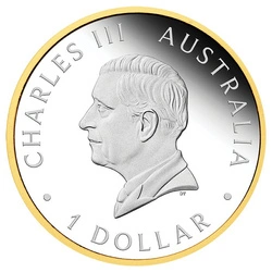 Perth Mint: 40th Anniversary of the Australian Nugget pozłacanyy 1 uncja Srebra 2026 Proof