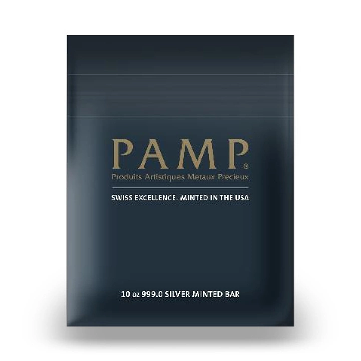 Sztabka Pamp American Wolf 10 uncji Srebra