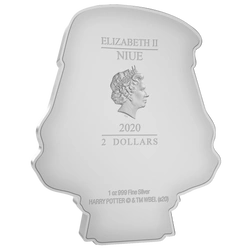 Niue: Harry Potter - Dumbledore Chibi Coin kolorowany 1 uncja Srebra 2020 Proof