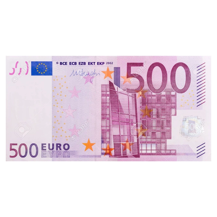 Banknot 500 Euro (500 EUR) Obiegowy