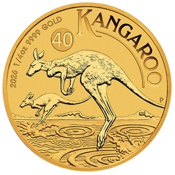 Australijski Kangur 1/4 uncji Złota 2026