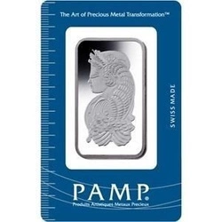 50 gramów Sztabka Srebra Pamp Fortuna