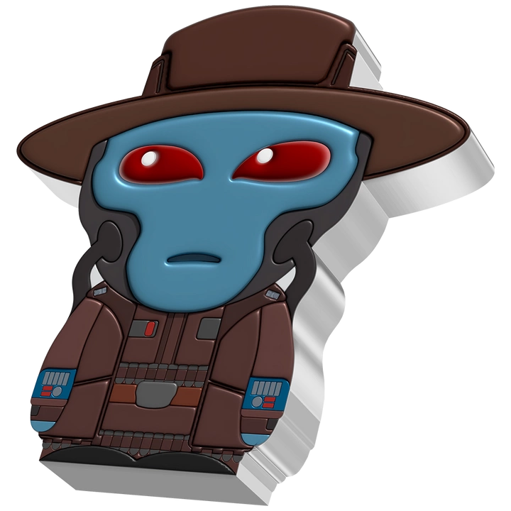 Niue: Star Wars - Cad Bane Chibi Coin kolorowany 1 uncja Srebra 2022 Proof