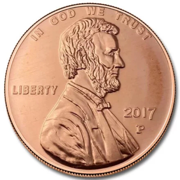 Lincoln Head Cent 1 uncja Miedzi